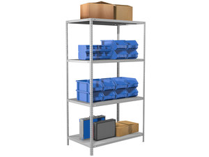 Стеллаж MS Standart 185/100x60 4 полки