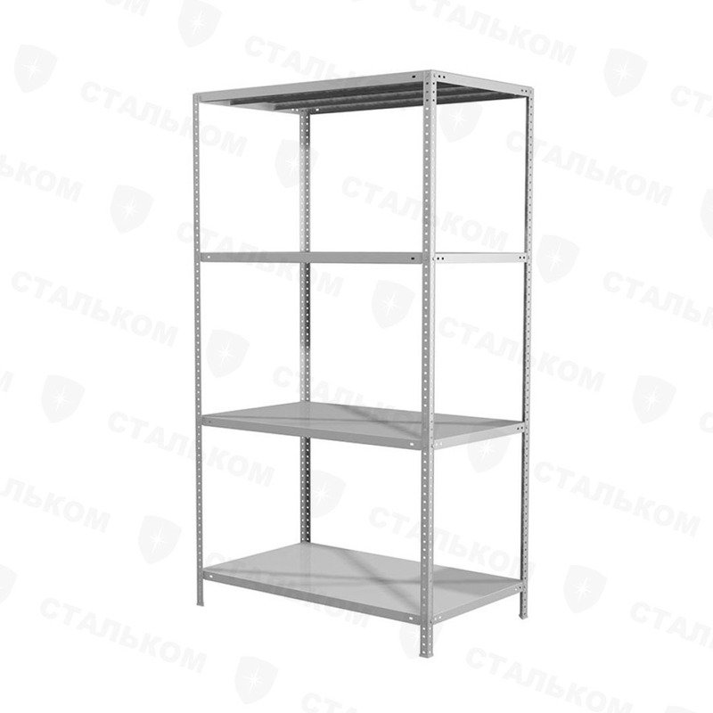 Стеллаж MS Standart 2550х1000х600, 4 полки