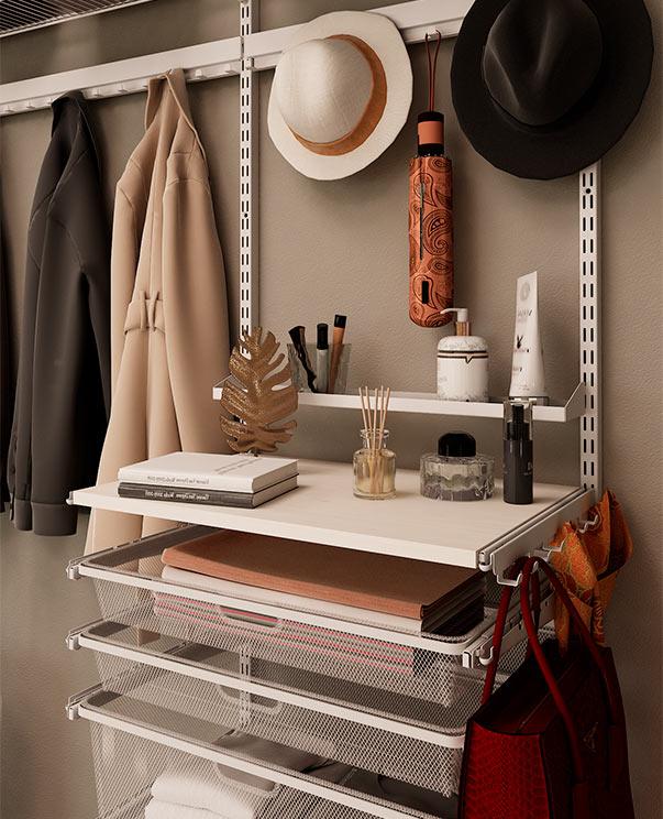 Полка ПРАКТИК Home GPS-90 белая